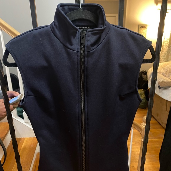 Charles Ancona XS training vest.  Color: Navy - Picture 3 of 3